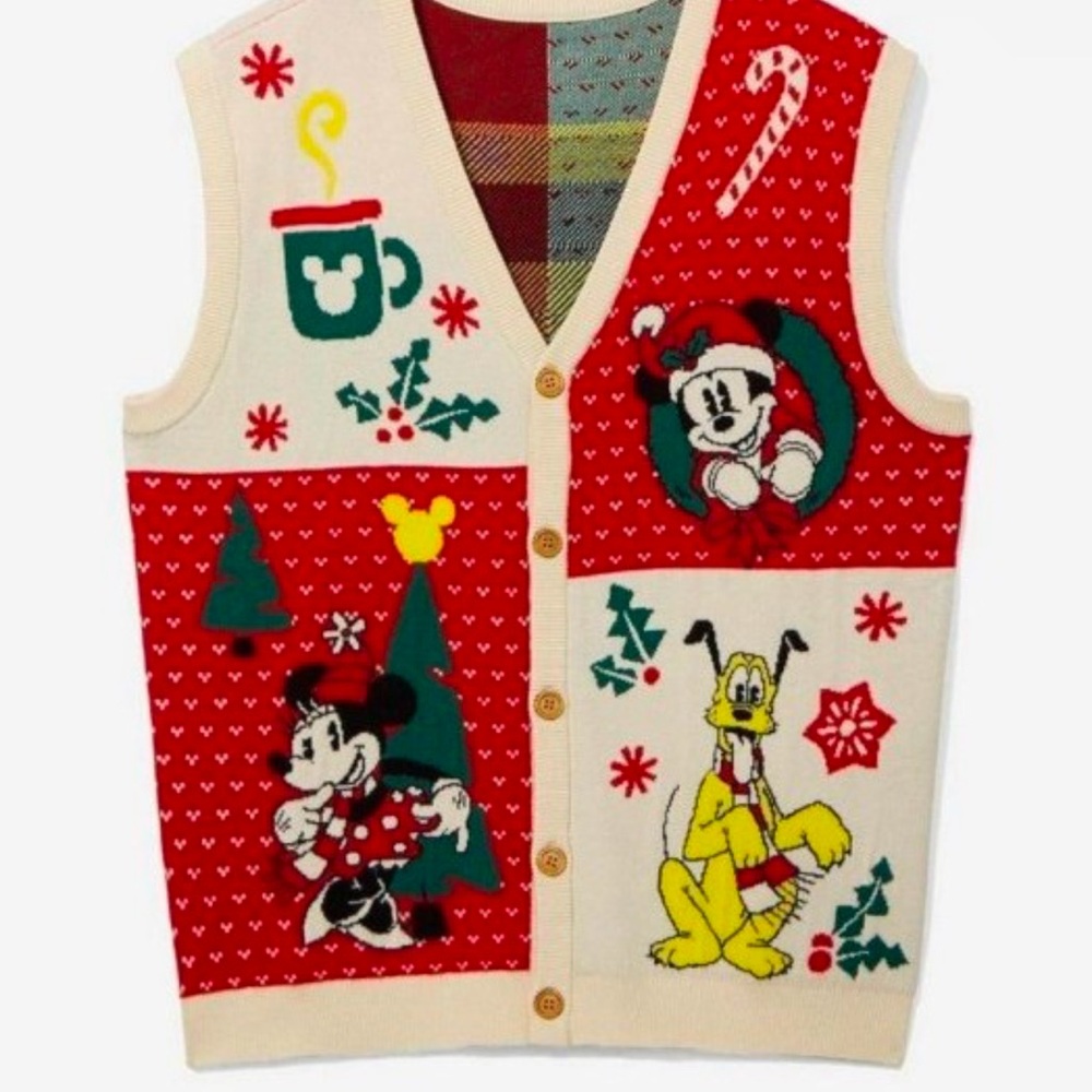 Disney Mickey & Friends Christmas vest